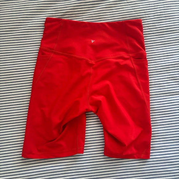 Old Navy | Red bike shorts w pockets - Picture 3 of 3